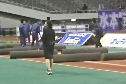 サンフレッチェ試合終了時